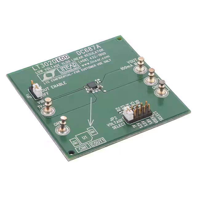 DC687A Analog Devices Inc.  Cartes d'évaluation - Régulateurs de tension linéaires